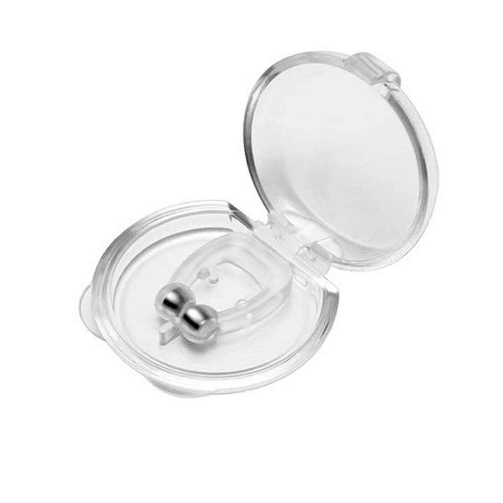 Neues Mini Anti Schnarchen Gesundes Schlaf werkzeug Weiches Silikon Magnetischer Anti Schnarch Nasen clip
