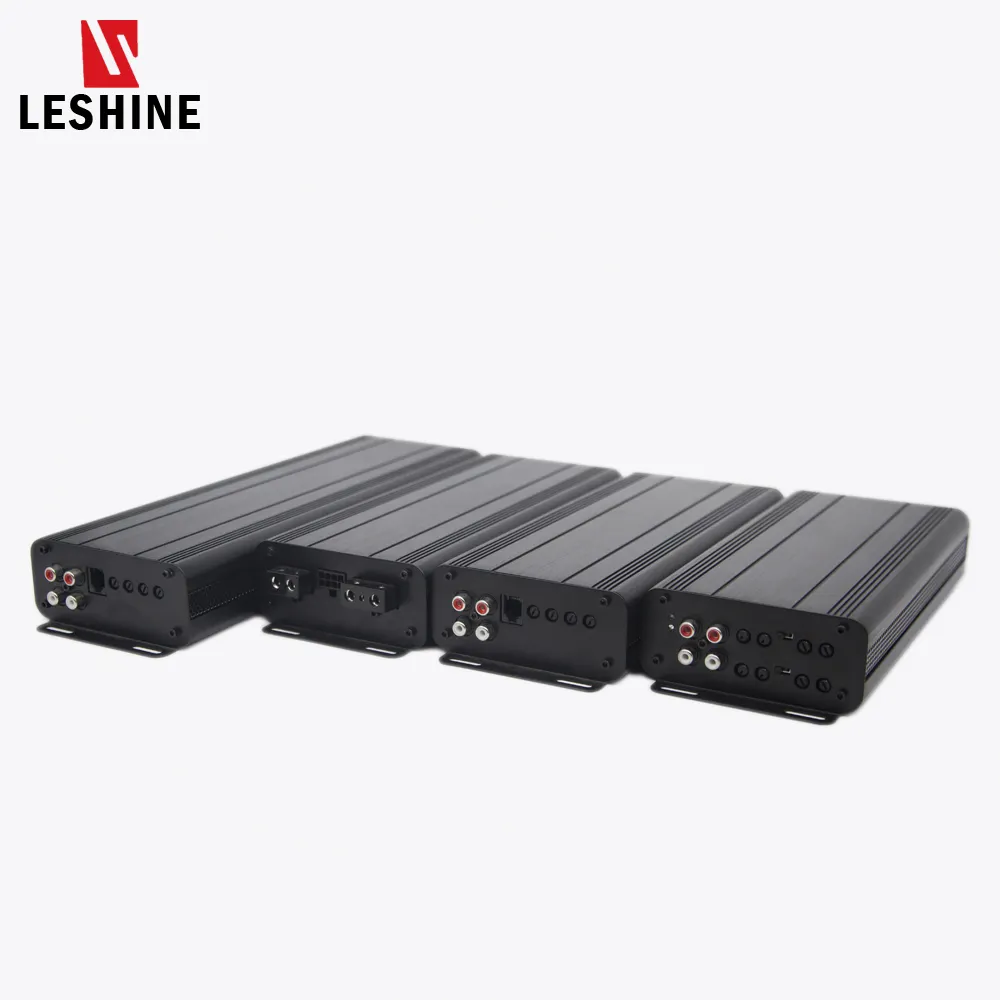 Leshine M 180.4W sınıf D 2023 sıcak satış ses güç araba amplifikatör ses 180W 4 kanal