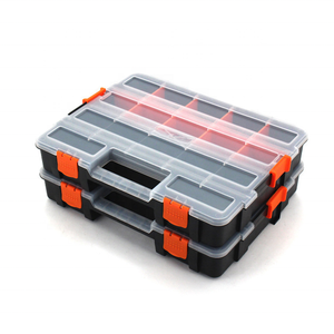 多功能塑料工具箱，带工具网络工具包 - Product Image 1