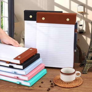Bloc de notas A5 B5 Fácil de rasgar, clip de tablero de alambre, clip de diario, cuaderno de impresión personalizado, logotipo publicado, notas adhesivas, Bloc de notas de regalo - Product Image 5