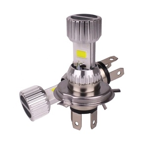 Baikqi ไฟ LED มอเตอร์ไซค์ D2 6W + 9W ไฟสูงและต่ำ9-80V หลอดไฟ H6 H4ทั้งด้านบวกและด้านลบ - Product Image 2