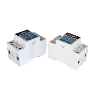 Protector de corriente de sobre y bajo voltaje 220 63A 80A 100A V voltaje de protector VA ajustable - Product Image 4