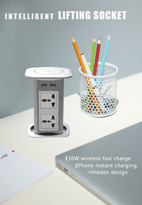 Двойная розетка 2 13a с 2 USB-портами UK Wi-Fi, электрическая розетка, розетка, многоконтактная 3-контактная многофункциональная розетка - Product Image 3