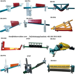 Madencilik konveyörü Tungsten karbür ipuçları poliüretan bıçak konveyör birincil ikincil kemer temizleyici - Product Image 6