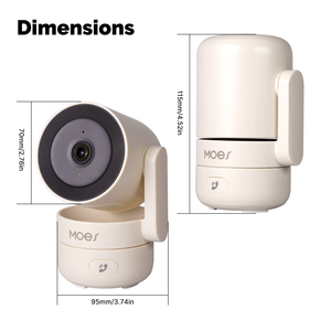 กล้อง CCTV ไร้สายสำหรับกลางแจ้งกล้อง4MP ระบบตรวจจับการเคลื่อนไหว PIR and humoid WIFI - Product Image 6