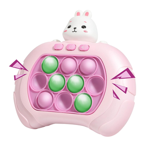 Quick Fast Push Puzzle Game Console Electronic Pop It Game Machine Light up Fidget Educational Sensory Stress Relief <strong>Toys</strong> - Product Image 4