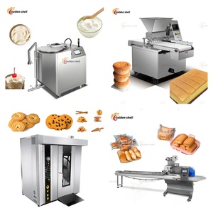 カップケーキプロセス全自動マデリン製造機英語マフィンスポンジカップケーキ生産ライン - Product Image 2