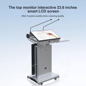 360SPB 15.6英寸数字智能讲台，带教室屏幕和互动会议演示 - Product Image 2