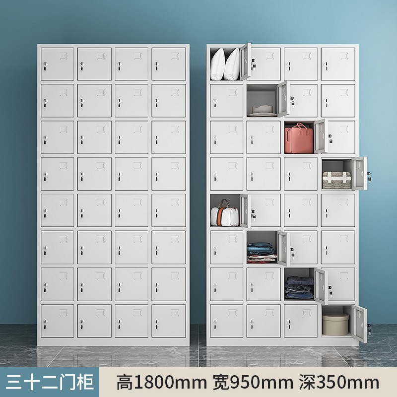 Casier 32 portes, hauteur 180 cm