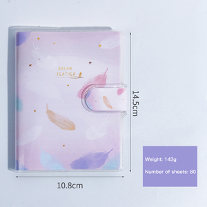 Kawaii Eva Waterproof <strong>Writing</strong> Hand Ledger Printing Colorful Thread Sewing <strong>Notebook</strong> With Magnetic Buckle - Product Image 6