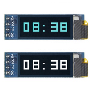 0.91 zoll OLED modul 0.91 "weiß/Blue OLED 128X32 OLED LCD LED Display Module 0.91" IIC Communicate