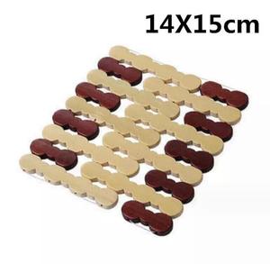 热锅碗瓢盆隔热垫/防滑隔热竹垫/厨房餐桌杯垫 - Product Image 4