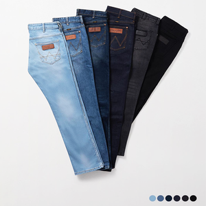 بيع بالجملة مخصص مغسول الجينز الخالص الشارع الاتجاه السراويل الرجعية ضئيلة تناسب مستقيم الساق الجينز الرجال للرجال - Product Image 1