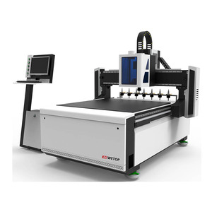 Wettbewerbs fähiges Modell WT12 ATC Cnc Router Machine mit Taiwan LNC MW2200 Control System - Product Image 1