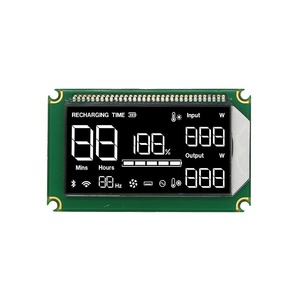 Customized VA segment code <strong>LCD</strong> display <strong>module</strong> with HT16021 SPI interface for Charging station