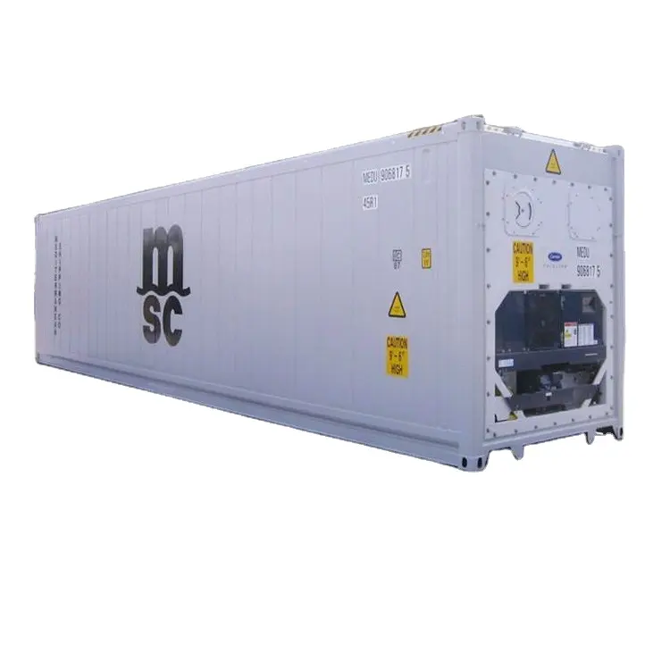 Conteneur de glacière pour réfrigérateur, nouvelles ou d'occasion, capacité de 20ft / 40ft / 40 hq, vente en gros de la chine