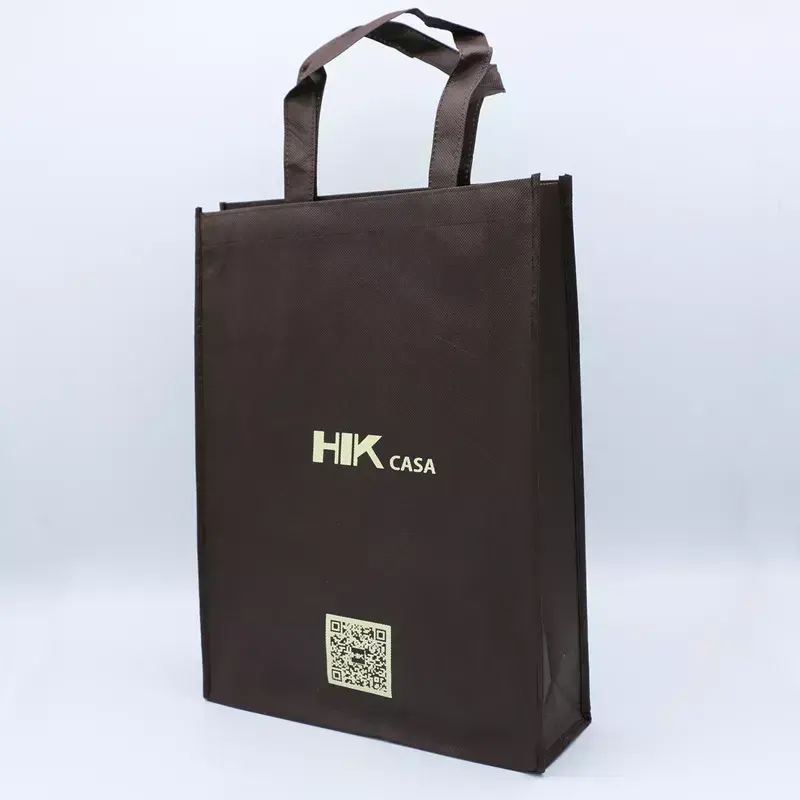 Ustom-bolsa de compras no tejida con logotipo imprimible, bolso de compras plegable, resistente al agua