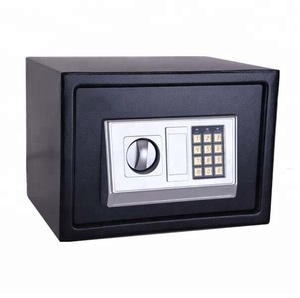 小型钢数字代码钥匙保险箱家庭办公酒店 - Product Image 1