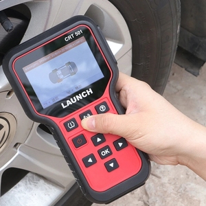 CRT 501 CRT501 PK TSGUN Detector de presión de neumáticos Herramientas de diagnóstico de aprendizaje de programación 433 + 315MHZ 2 en 1 RF-Sensor OBD completo