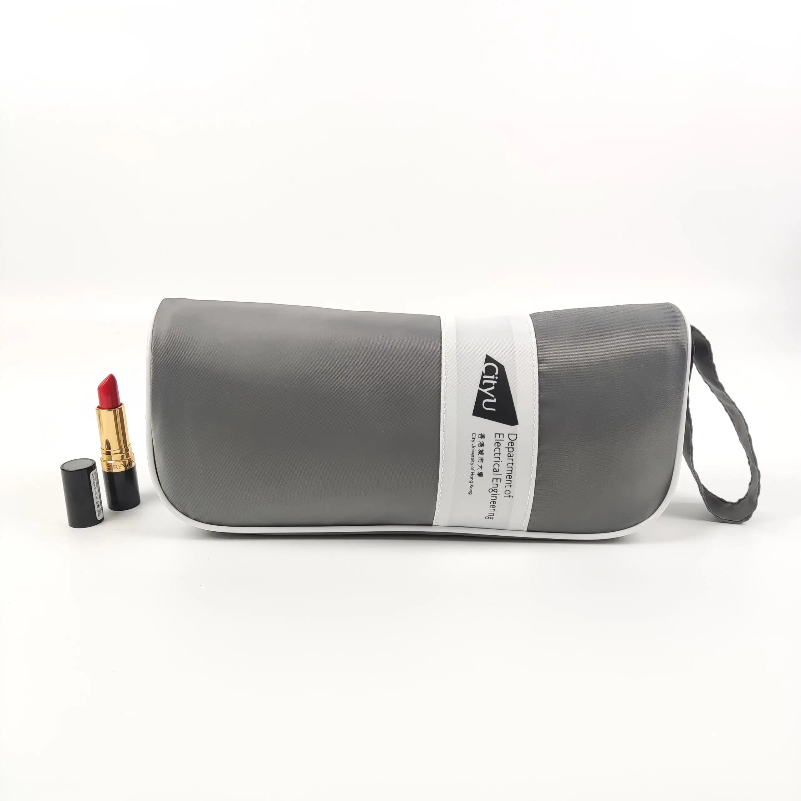 Travel Makeup Case Bag Para Senhoras Nylon Lazy Cosmetic Barrel Bag Brush Pouch Satin Hair Shoe Dust Clutch Cosmetic Bag