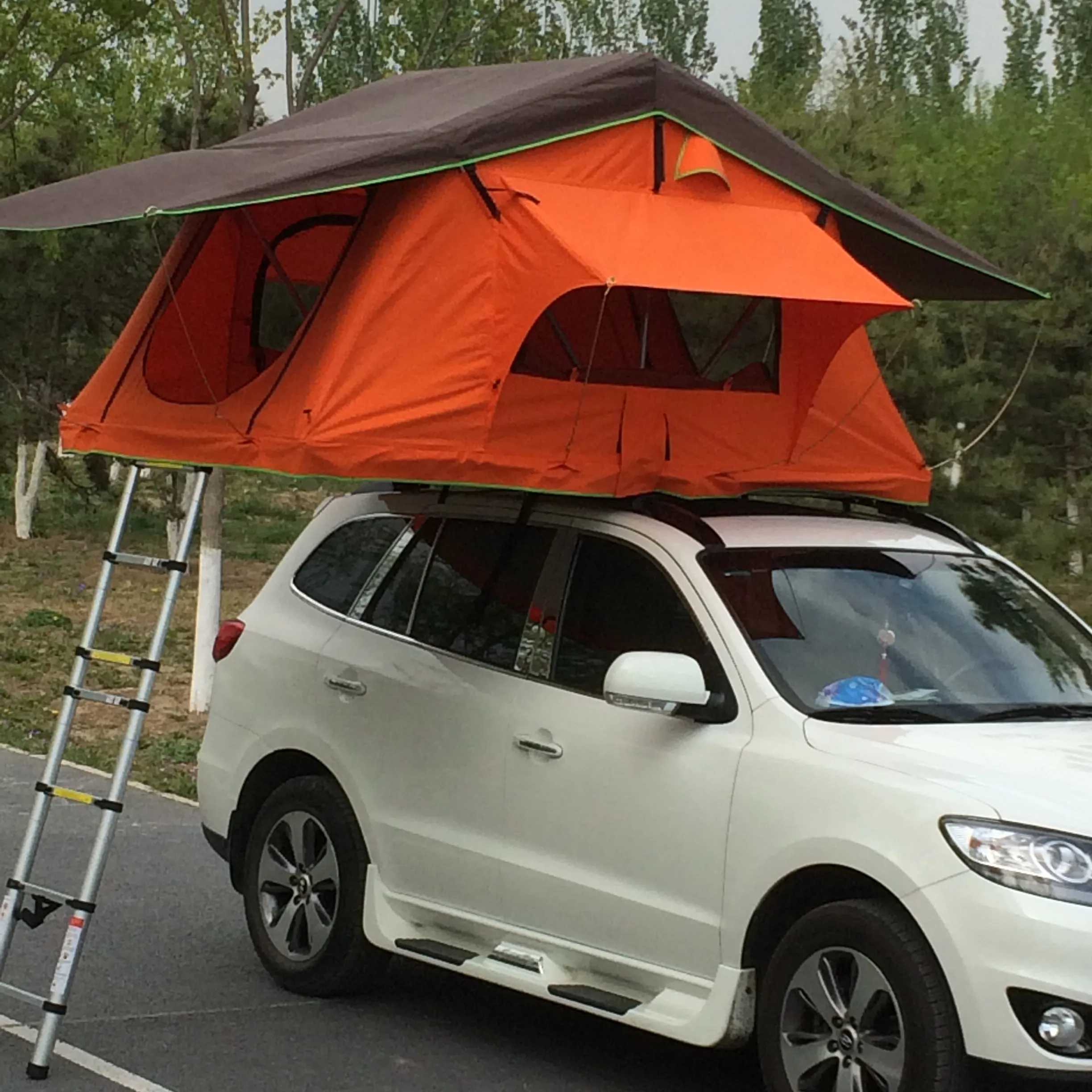 Autocamp Tenda Lipat Truk, Atas Atap Kapal Pesiar Dapat Dilepas untuk Subaru Outback