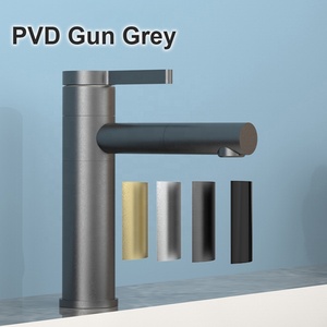 soğuk ve sıcak su musluk bataryası ortam aydınlatma LED dijital sıcaklık göstergesi akıllı banyo lavabo musluk - Product Image 5