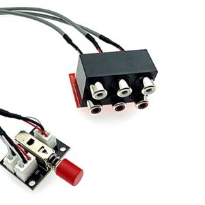 2-Channel <strong>Audio</strong> Source Switching Board Button Type <strong>Audio</strong> Signal Module Mechanical <strong>Switch</strong> Electronic Kit - Product Image 5