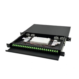 SC/APC 72Core Fibra óptica ODF 72 Puertos SC LC FC ST Panel de conexión de fibra óptica de empalme de montaje en rack - Product Image 5