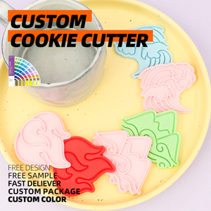 Yếu tố tự nhiên theo chủ đề đỉnh núi ngọn lửa sóng Cookie khuôn nhựa hình dạng đám mây và máy cắt sóng - Product Image 1