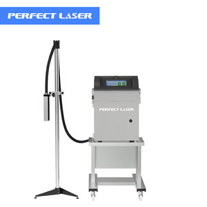 Perfekte Laser produktion Lose Nummer Verfalls datum Online-Codierung Tinten strahl drucker Druckmaschine für Haustier flaschen zum Verkauf