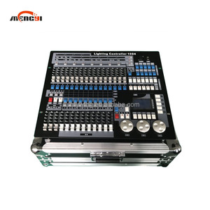เครื่องควบคุมแสงสว่างบนเวที DMX512คอนโซลไฟบีม1024แหล่งกำเนิดแสง LED สำหรับสวนสนุกอุปกรณ์บนเวที