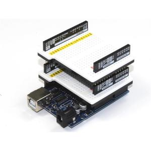 ArduEZ Arduino scudo Breadboard set di 2 per Arduino UNO/MEGA/Le