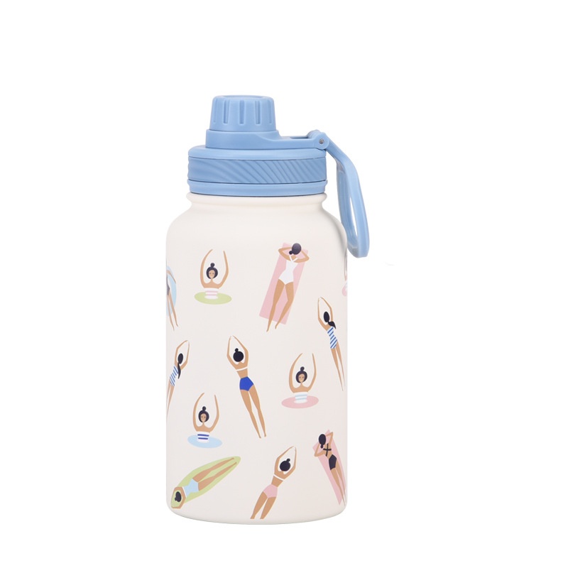 Bouilloire à large ouverture 650 ml - housse de sport (natation)
