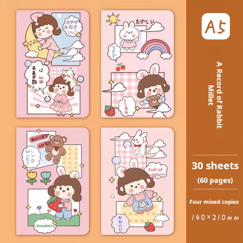 Rabbit XIAOMI DIARY- multicolor