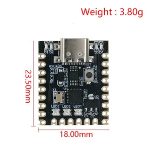 Scheda di sviluppo NANO V3.0 SuperMini tipo-C con Chip Atmega328p e porta seriale Ch340 per prodotto compatibile con Arduino ICs - Product Image 6