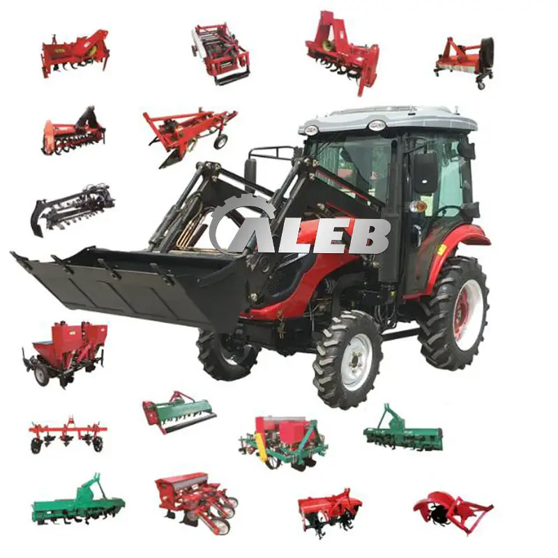 high quality tractor price farm small truck for agriculture used with attachments