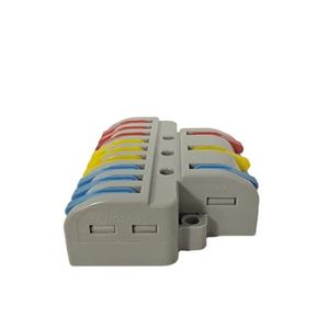 Custom 3 <strong>Input</strong> 9 <strong>Output</strong> LT933 LT633 Electric Terminal Block Cable Splice Connector <strong>BNC</strong> Quick Wire Docking Power - Product Image 3