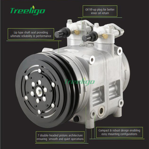 Tm65 xe buýt Máy nén khí cho người đàn ông Valeo TM 65 <span class=keywords><strong>AC</strong></span> máy nén xe buýt động cơ <span class=keywords><strong>AC</strong></span> máy nén 12V - Product Image 2