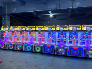 最新デザイン高利益コイン式クレイジーギフト賞品マシンクリップギフトゲーム機クランプ賞品ゲーム機 - Product Image 3