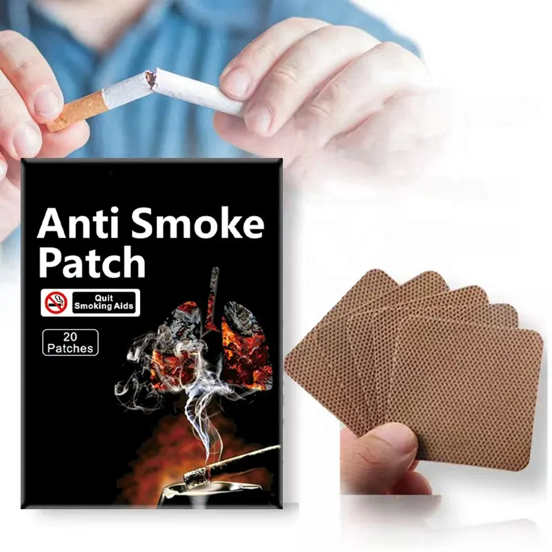 20 patchs chinois à base de plantes anti-tabac cigarettes patch arrêter de fumer produits