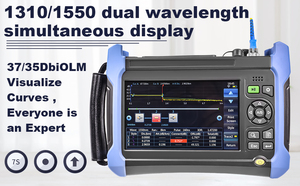 EXFO FTB 1 Pro 750C-SM1 OTDR uzun mesafeli 1310/1550nm 46/45 DB ağ aracı Fiber 4G Wi-Fi için kullanılır - Product Image 4