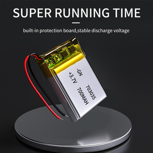 Wholesale Pin Lipo Sạc 703035 Pin Li-polymer <span class=keywords><strong>3</strong></span>.7V Pin <span class=keywords><strong>Lithium</strong></span> Polymer 700Mah 703035 - Product Image 4