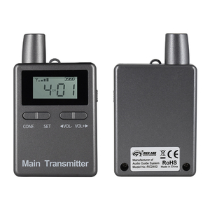 RC2402 Mini Wireless Handheld Walkie Talkie Set 5km Digital GMRS 2W Ausgangs leistung 4G Frequenz bereich für Reiseleiter Duplex - Product Image 4