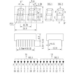 شاشة عرض 70-100cd من قطعتين و 7 قطع مع ارتفاع بألوان بيضاء للاستخدام التجاري - Product Image 2