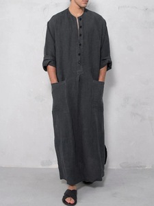 Daffah kış için geleneksel islam erkek juju/ arapça katar orta doğu M190 için düğme tarzı ile yaz giyim - Product Image 5
