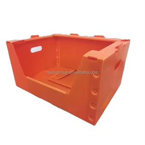 Recyclable Foldable PP Turnover Crate <strong>Logistics</strong> Storage <strong>Container</strong> Mesh Stackable Bins for Efficient Storage - Product Image 1