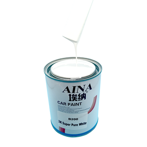 2K Autocryl Kleuren B200 Hoge Kwaliteit 2K Super Puur Wit Fabrikant Reparatie Verf Verf Voor Autolak Mengsysteem - Product Image 1