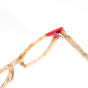 Lunettes de luxe pour femmes lumière bleue lunettes oeil de chat lunettes cadres 2025 montures de lunettes carrées lunettes en acétate - Product Image 4