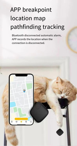 Localizador de recordatorio antipérdida Bluetooth para mascotas, rastreador GPS Mini, localizador de objetos inteligente, etiqueta de aire de espera ultralarga - Product Image 4