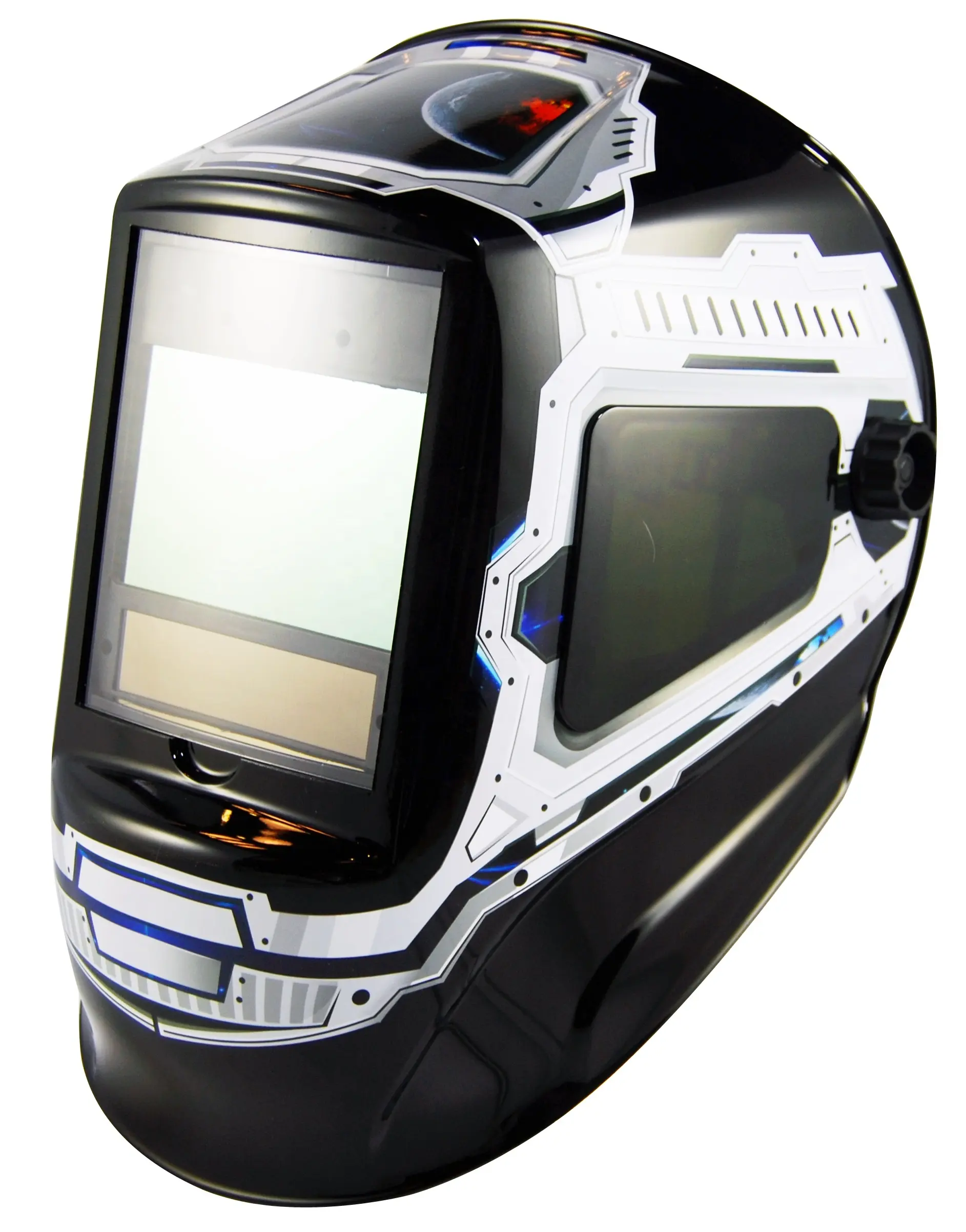 Casco de soldadura de oscurecimiento automático (WH9603-SV) con certificado CE/grind helmet